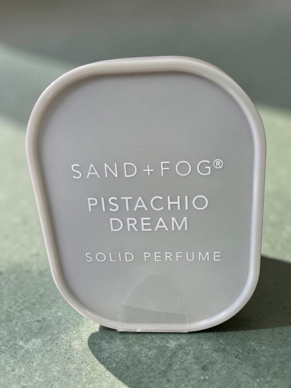 SAND+FOG Pistachio Dream Solid Perfume - Light Pistachio, NEW